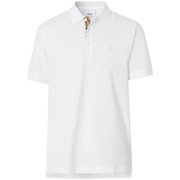 BURBERRY 男士白色棉质短袖POLO衫 8055229