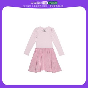 香港直邮潮奢chaser女童dresstwirl蓬松长袖半身裙，(学步婴童