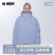 nerdy2023秋冬情侣短款羽绒服运动宽松休闲加厚外套，女上衣潮