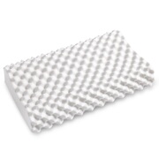 泰国进口天然乳胶枕头护颈枕按摩枕乳胶枕芯床上用品一对装