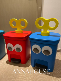 马里奥垃圾桶家用客厅，大号大容量创意可爱卡通高颜值儿童房卫生间