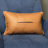 科技布抱枕(布抱枕)沙发客厅，靠枕靠垫橙色抱枕套，不含芯轻奢靠垫套枕头