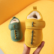 儿童棉鞋男冬季婴幼儿加绒女宝宝，雪地靴1-3岁2保暖二棉鞋防滑靴子