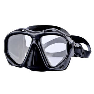 潜水镜大框硅胶面镜呼吸管套装，全干式浮潜面罩，成人男女款潜水眼镜