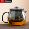 玻璃茶壶加厚耐高温茶水分离泡茶壶过滤茶具单人水果花茶壶红茶小