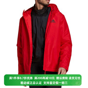 Adidas/阿迪达斯男子经典保暖连帽运动休闲棉服外套 GN3236