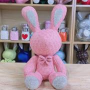 公仔兔子玩偶镶钻摆件娃娃汽车客厅网红礼物带钻玩具情人布艺手工