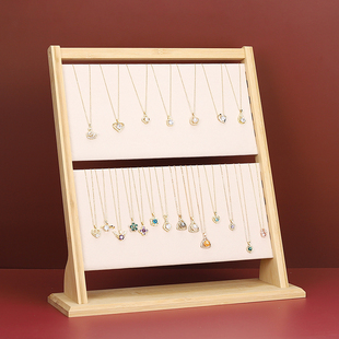 创意项链展示架摆摊柜台吊坠饰品，收纳架首饰，架子立式珠宝陈列道具