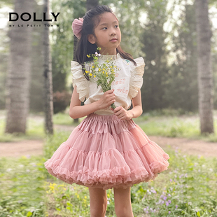荷兰Dolly tutu裙女童蓬蓬裙儿童半身裙婴幼儿公主裙纱裙生日礼物