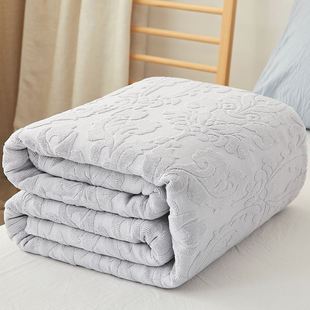 毛巾被纯棉全棉老式怀旧夏季薄款儿童被子单人毛毯午睡空调沙发毯