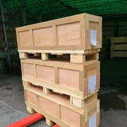 新大量铜箔包装箱物流运输包装木箱 松木包装箱铜箔箱子品