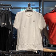 Reebok锐步男女同款经典基础LOGO休闲舒适修身T恤GR8486 GR8487