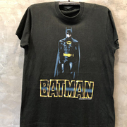 Batman蝙蝠侠联名欧美潮牌短袖超级英雄oldschool学院风男女T恤棉