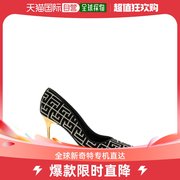 香港直邮潮奢balmain巴尔曼女士红宝石色，浅口鞋