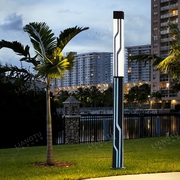 方形景观灯柱小区亮化广场3米4米路灯户外绿化园林3.5米庭院门灯