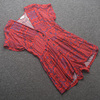 芊兰米特卖夏季女装大码气质波西米亚连衣裙衬衫短裙子长衫