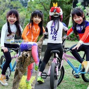 RJYC品牌定制春夏儿童宝宝骑行服长袖套装滑步车平衡车运动服