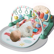 婴儿健身架玩具音乐，爬行毯0-1岁宝宝，脚踏钢琴游戏垫早教益智