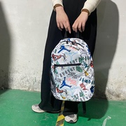 耐克jordan涂鸦男女大容量，运动训练双肩背包学生书包fj6775-972
