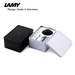 LAMY/凌美钢笔礼盒 safari狩猎系列黑色白色签字笔礼盒套装 德国礼物正姿钢笔团购练字签字笔