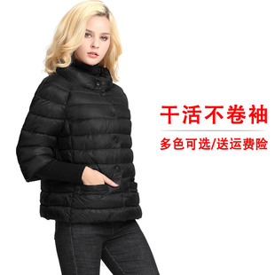 棉衣女棉服棉袄2023年半袖，中袖七分袖，短袖加厚冬季中老年外套