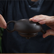 宜兴紫砂壶仿古壶大小容量茶壶，紫砂红泥壶纯手工，紫泥陶瓷茶具摆件