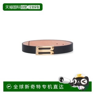 自营 victoria beckham巨型框架腰带-黑色-黑色 美国奥莱直发