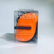 Tangle Teezer王妃梳 气囊按摩顺发梳防静电打结 便携款 霓虹橙色