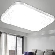速发铝材LED吸顶灯 压克力新料灯罩长方形卧室客厅底盘灯壳无