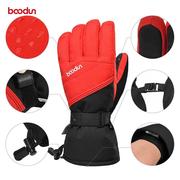 BOODUN/博顿冬季户外滑雪手套3M加绒内里登山防水保暖手套