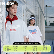 nerdy2024夏季网球系列情侣装短袖，宽松休闲t恤女上衣百搭潮流