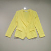 黄色西装套装女秋季高级感气质小个子休闲职业工作服大码西服外套