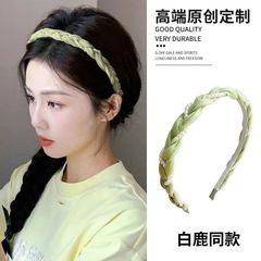 易妆森系麻花珍珠发箍女夏季