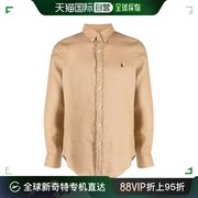 韩国直邮POLO RALPH LAUREN24SS长袖衬衫男710829443 014Beige