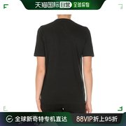 香港直邮DSQUARED2 女士黑色圆领棉质T恤 S75GC0872-S22427-900