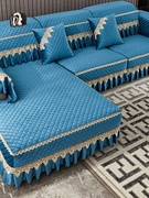 定制沙发垫防滑坐垫四季通用布艺，垫子现代简约欧式沙发巾罩套椅