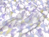 薄款半透垂感 淡紫色郁金香印花剪花提花雪纺布料汉服连衣裙面料