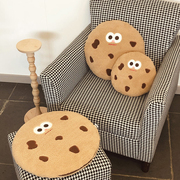 可爱曲奇饼干抱枕靠垫卡通坐垫ins风创意公仔办公室沙发靠枕椅垫