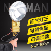 500w氙气灯王探照灯强光，远射3000米手持疝气灯可调焦距，户外12v电