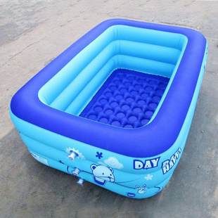 送海洋球约1.米层游泳池小孩，洗澡浴盆婴儿充气儿童玩具池家用成