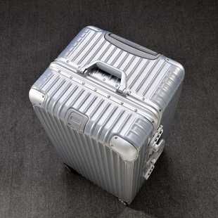 100高档寸铝框拉杆箱大容量超大号行李箱女密码旅行结实耐用高颜
