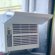 窗式冷气机挡风板空调小挡风板导左右上下移动空调窗口冷气挡板
