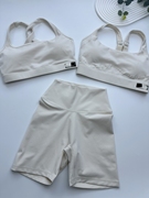 内衣/短裤澳洲单纯元 米白色水洗磨毛运动健身瑜伽套装