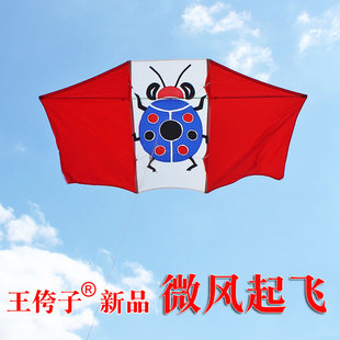 王侉子微风易飞风筝544软伞布如意风筝大型成人潍坊风筝
