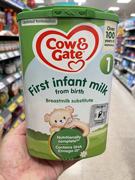 英国直邮英国牛栏cow&gate1段2段3段4段婴幼儿牛奶粉800g荷兰进口