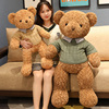 泰迪熊毛绒玩具可爱小熊抱枕玩偶大号，熊女生(熊女生，)床上娃娃公仔生日礼物