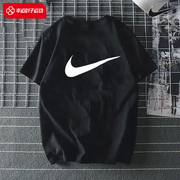 Nike耐克半袖男装上衣夏季男士运动圆领短袖宽松透气T恤上衣
