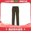 香港直邮潮奢pt女士，军装灰色弹力棉质裤子