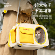 宠物车载包中小型犬猫咪背包单肩手提拎袋子斜跨透气可折叠大容量
