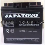 japatoyo东洋蓄电池，6-gfm2412v24ahups主机，外接12v24ah蓄电池